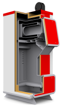 Котел длительного горения Heiztechnik Q Plus 25